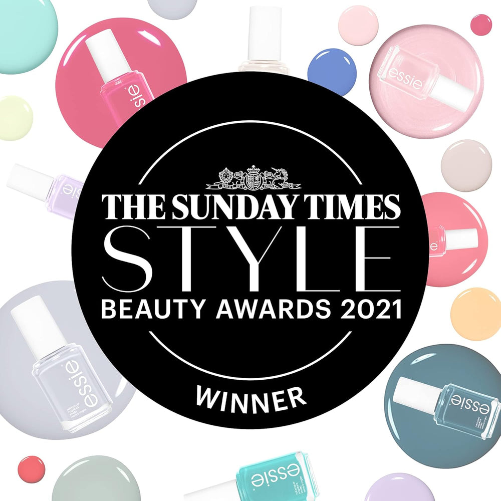 Essie Glitter neglelak nr. 275 et snit ovenfor, glitter/pink, 13,5 ml