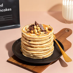 Protein Works - Loaded Protein Pfannkuchen | Premium Pfannkuchen Mischung | Eiweiß Pancakes | Protein Pancakes | 8 Servings | Natürlich | 500G Amestec pentru copt si gatit Naty Shop