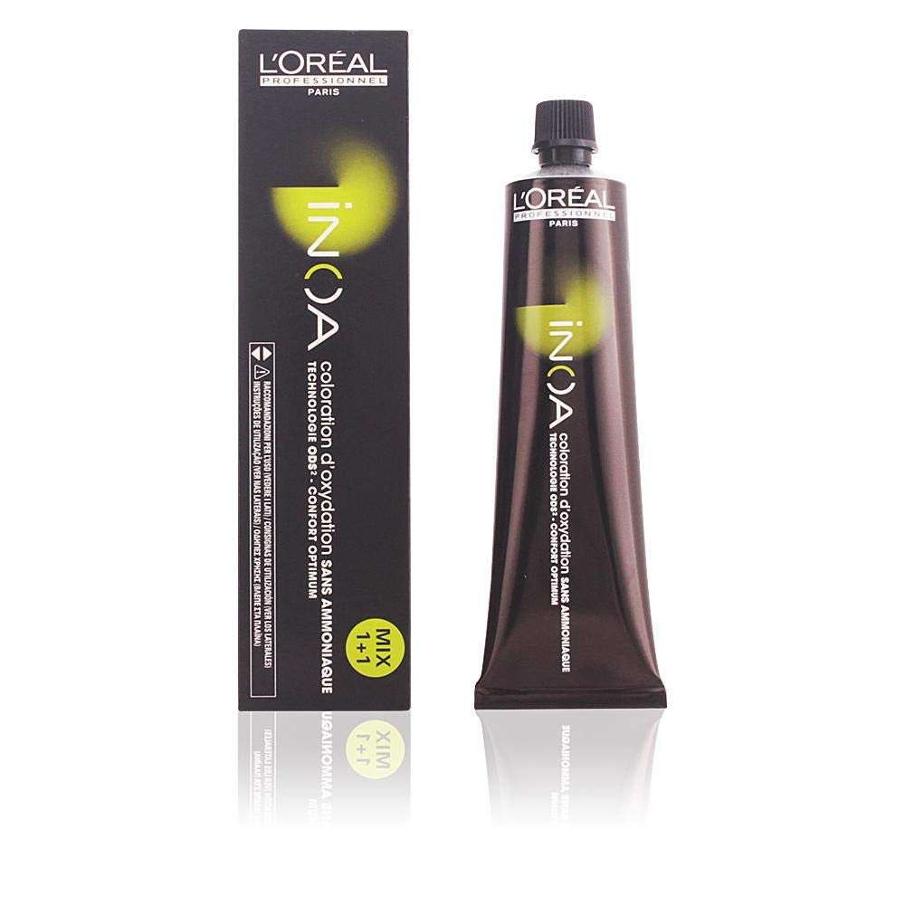 L'Oréal Professionnel INOA Colorație oxidativă fără amoniac 4 maro mediu, 1 pachet, (1x 60 ml) Vopsea pentru par Naty Shop Maro mediu 60 Ml (1 pachet)