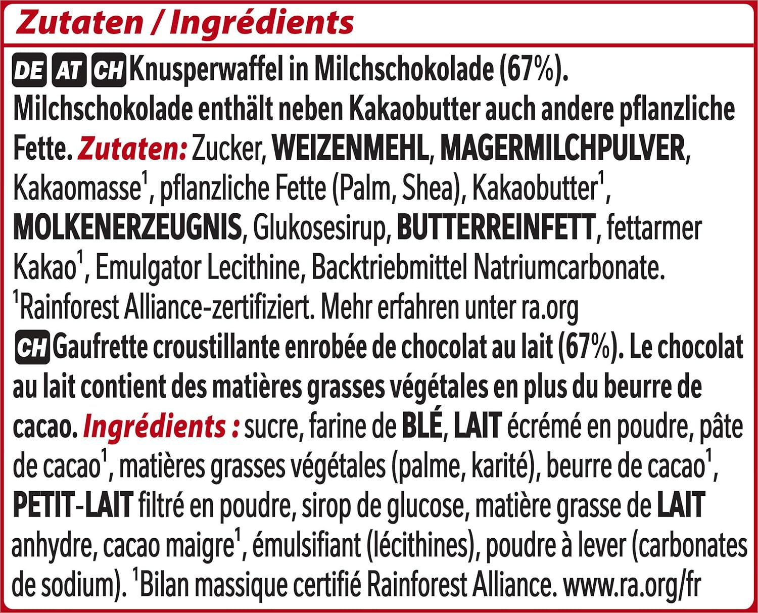 Nestlé KitKat Classic Chokoladestænger Mælkechokolade Crunchy Wafer Bars 24 pakke (24 x 41,5 g)