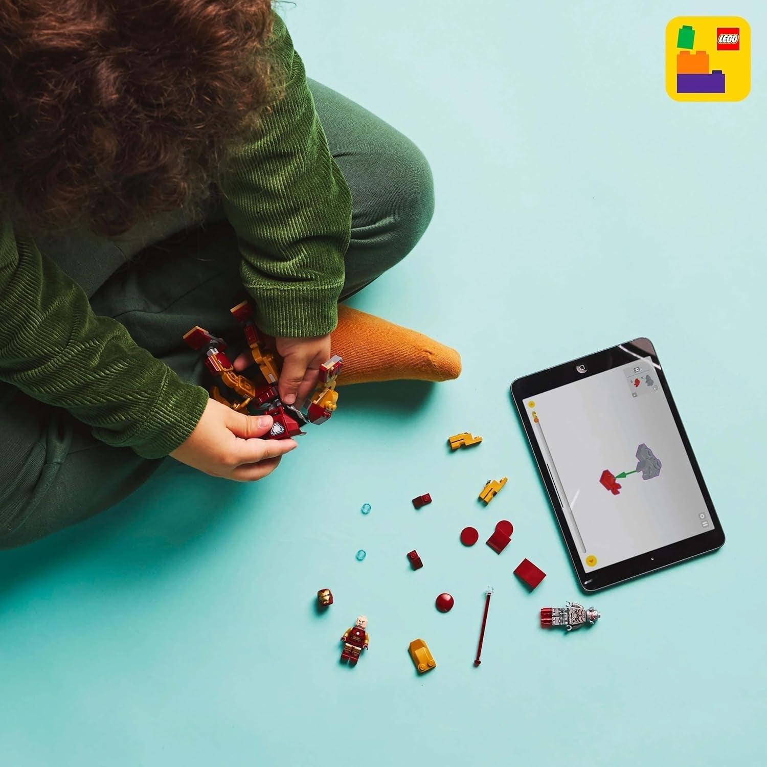 LEGO Marvel Iron Man Mech vs. Ultron - Superheltelegetøj med 2 minifigurer - Actionfigur med bevægelige arme, ben og fingre - Gave til drenge og piger i alderen 6+ 76307 Besuche den LEGO-Store byggesæt