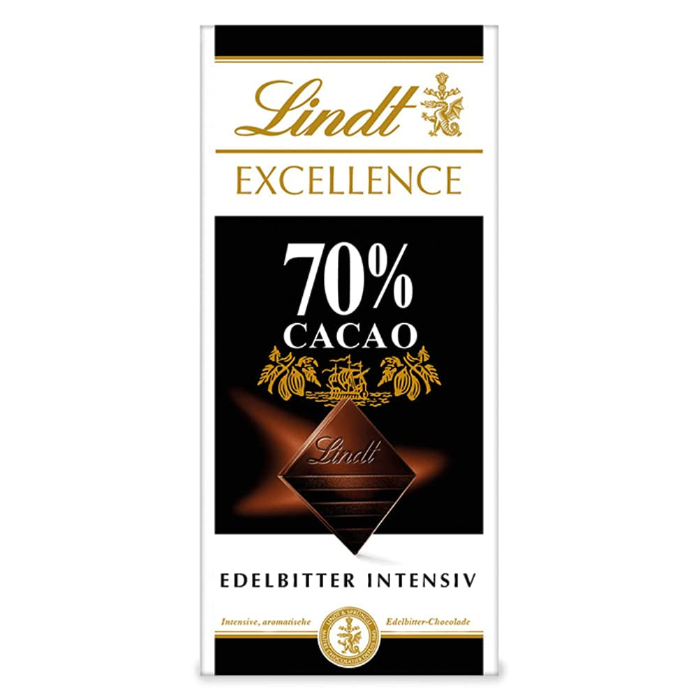 Lindt Chokolade | Bar EXCELLENCE 85% kakao | 100 g | Ekstra mørk chokolade | Vegansk chokoladebar
