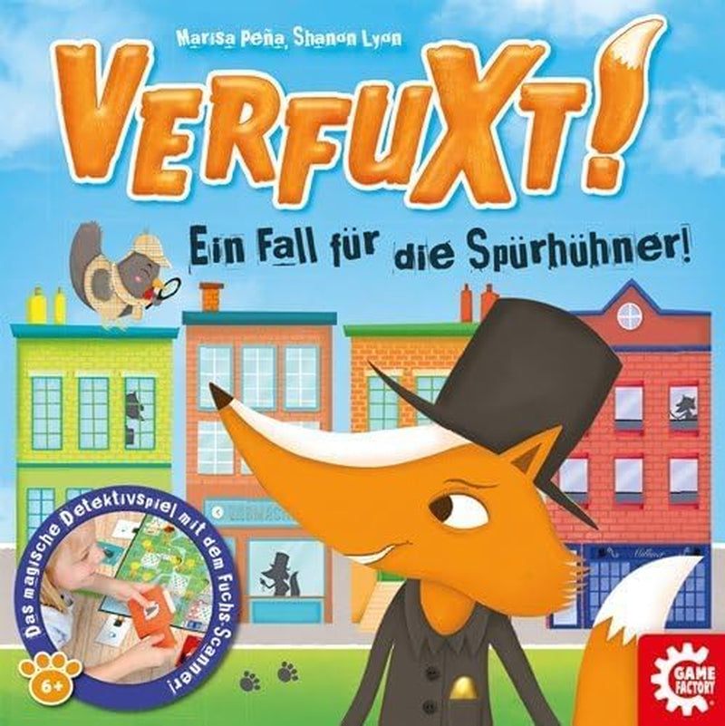 Game Factory 646255 Verfuxt, Detektivspil for børn fra 6 år og opefter, Børnespil