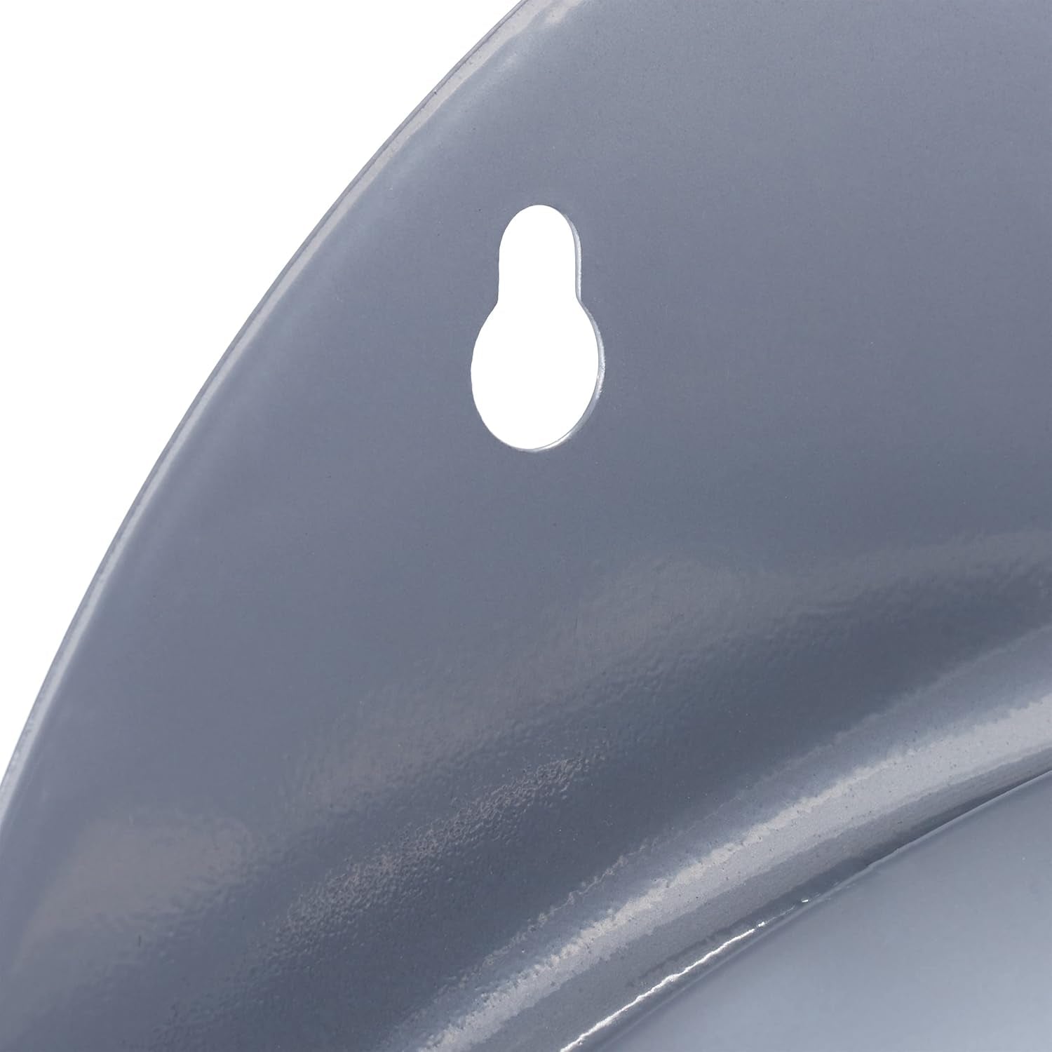 Suport furtun de perete Relaxdays, pentru furtun de 30 m 1/2", suport furtun de grădină, metalic, suport rotund pentru furtun, gri