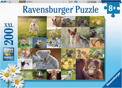 Ravensburger Puzzle jigsaw pentru copii - 13353 Animale dulci pentru copii - puzzle jigsaw de 200 de piese pentru copii cu vârsta de peste 8 ani Puzzle Naty Shop Titlu implicit