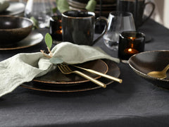 Creatable, 22408, Serie RUSTY, 20-Teiliges Geschirrset, Kombiservice Aus Porzellan, Spülmaschinen- Und Mikrowellengeeignet, Qualitätsproduktion Seturi vesela masa Naty Shop