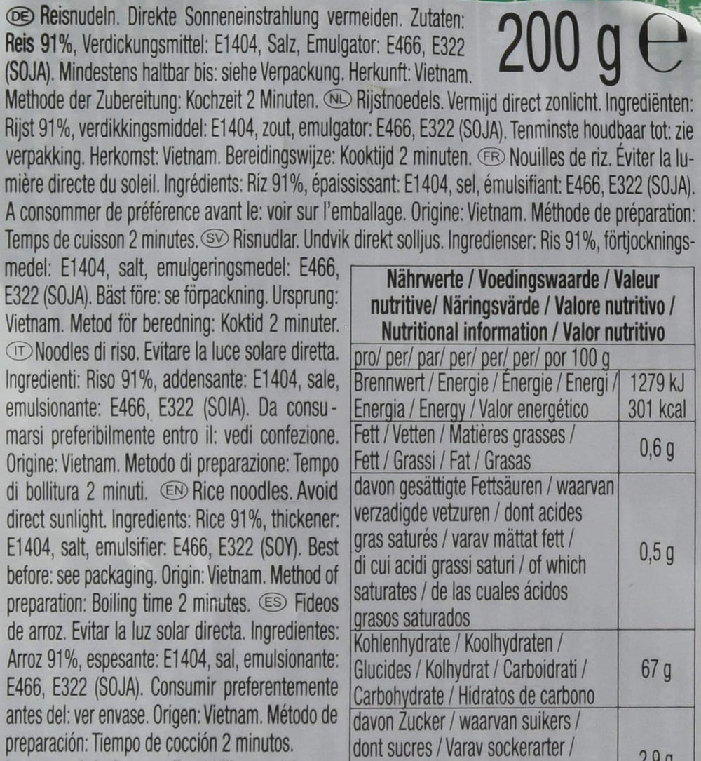 ACECOOK - ELLER RISNUDLER - (1 X 200 GR)