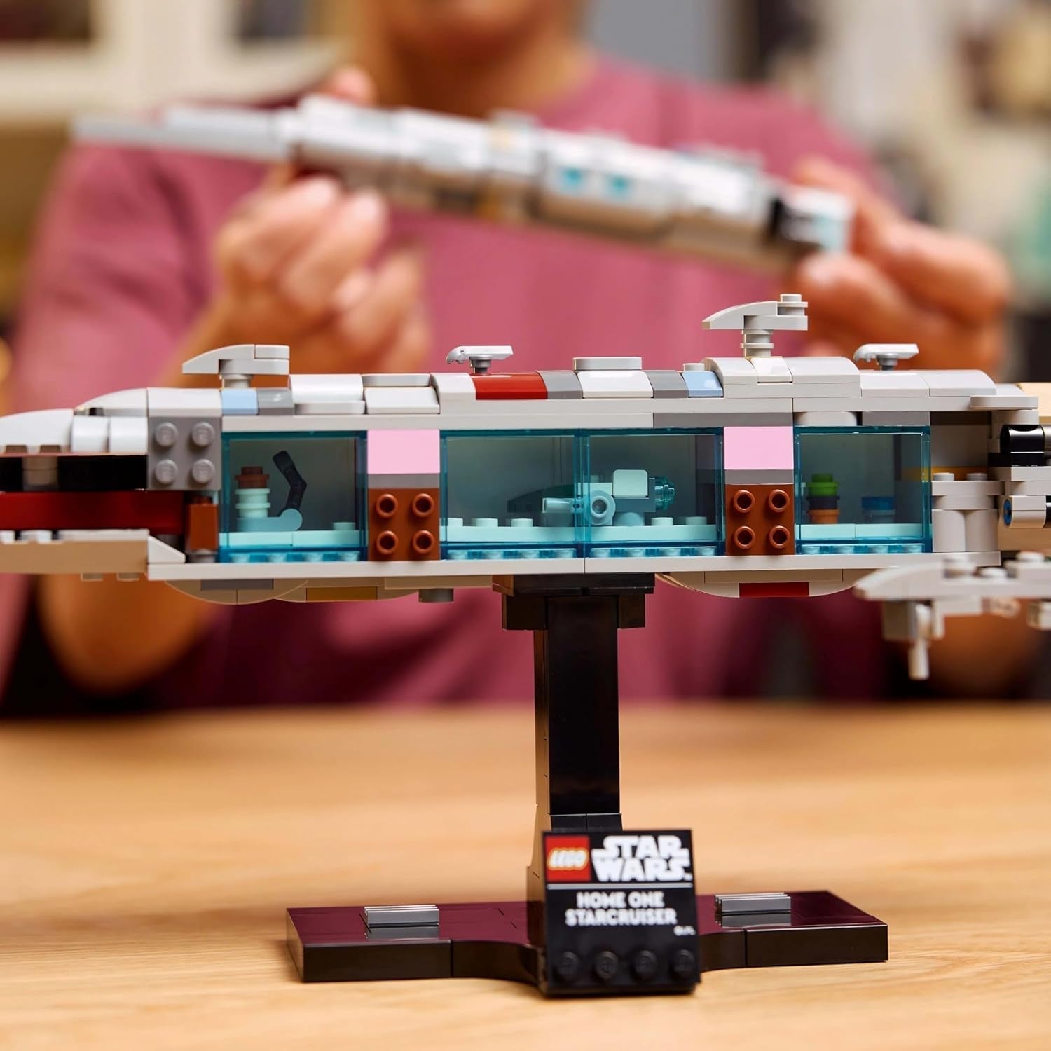 LEGO Star Wars 75405 Home One Starcruiser fra Return of the Jedi - Stjerneskibsmodel - Fantasy- og samlingssæt til at bygge og vise - Gave til voksne og teenagefans Byggesæt Besuche den LEGO-Store