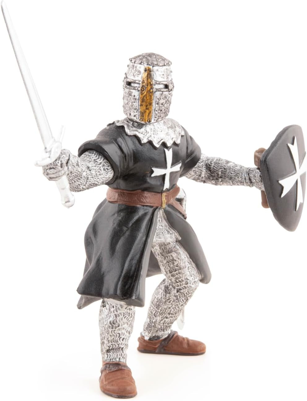 Papo -Pictate manual - Figuri -Medieval-Fantasy - Cavalerii Sfântului Ioan cu sabie-39938-Collectable-Pentru copii - Potrivit pentru băieți și fete - De la 3 ani Action figures Naty Shop
