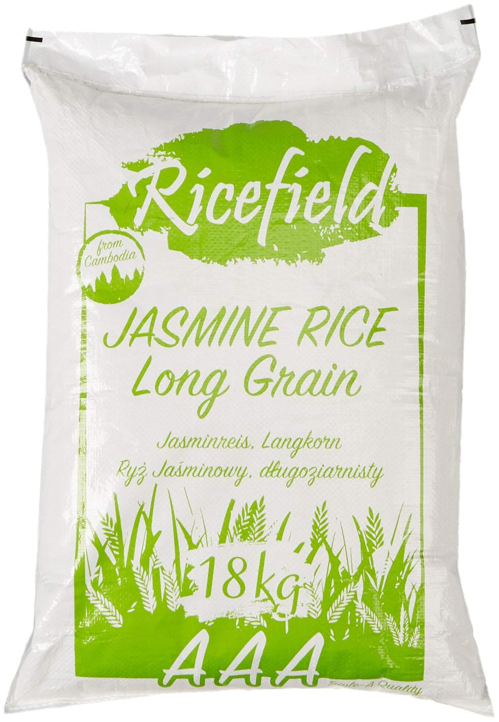 RICEFIELD duftende ris, langkornet, 1 pakke (1 x 18 kg)