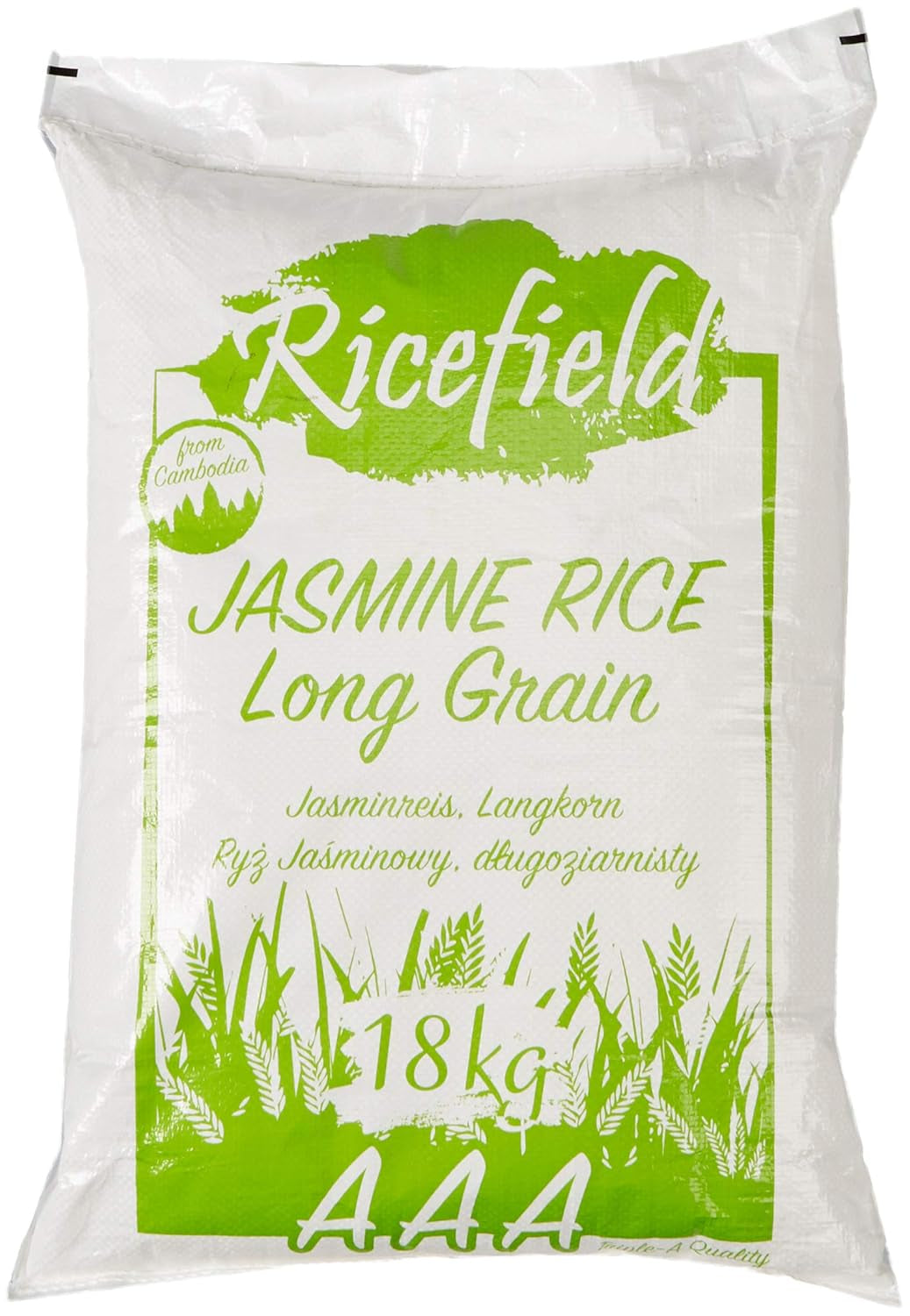 RICEFIELD duftende ris, langkornet, 1 pakke (1 x 18 kg)