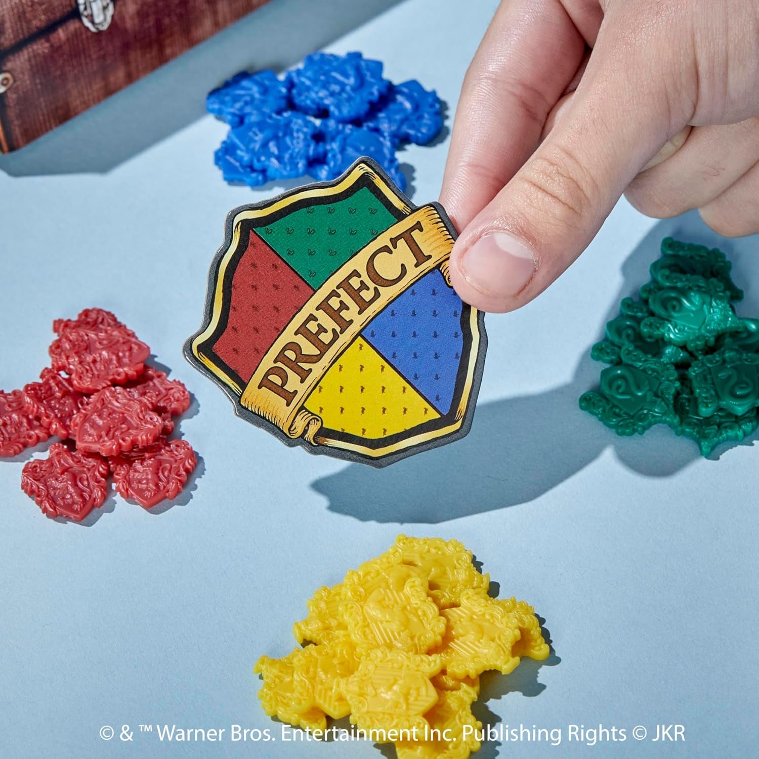 Monopol Harry Potter Edition brætspil, familiespil for 2 til 6 spillere, i alderen 8+ - tysk version