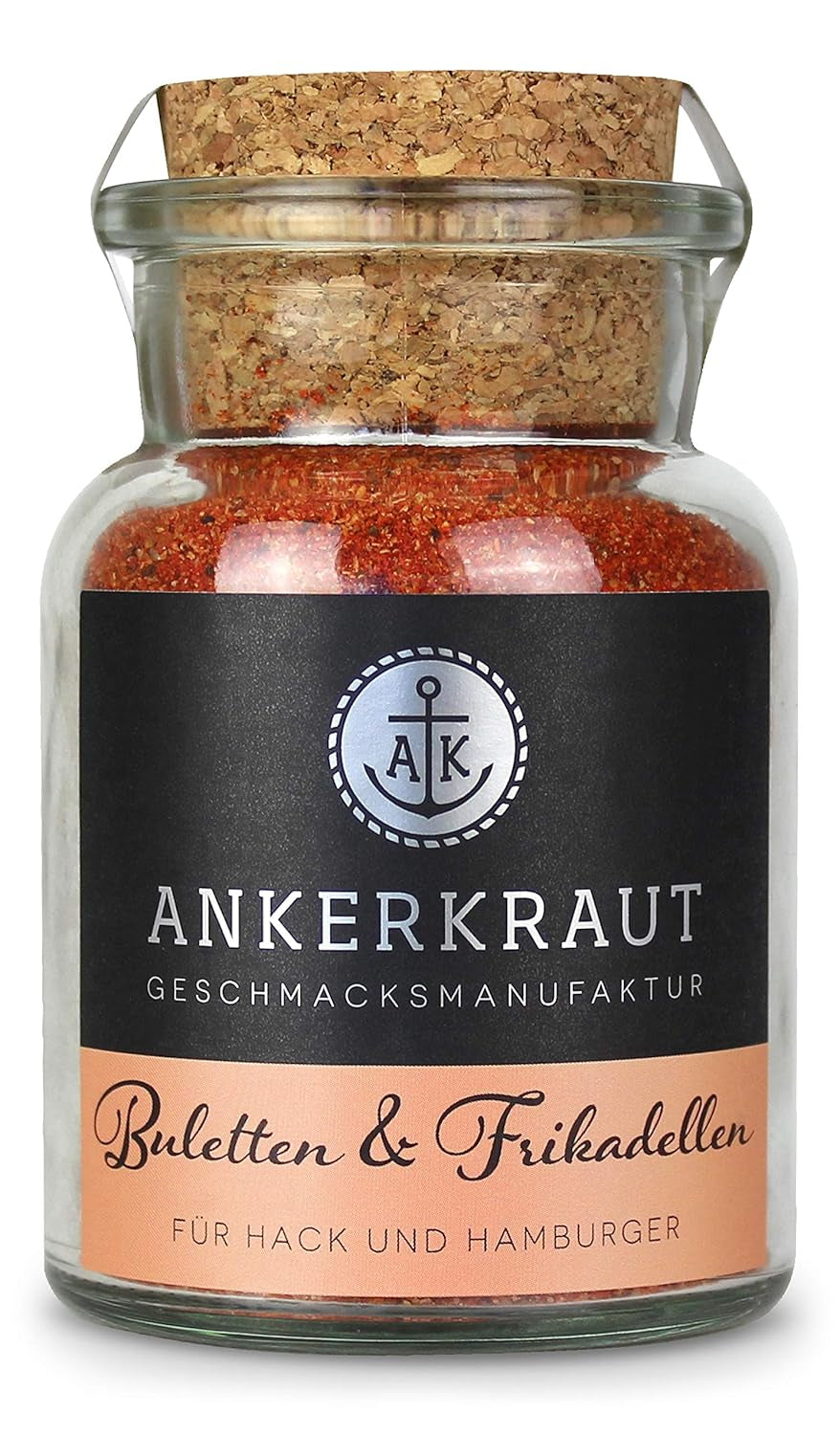 Ankerkraut Bulettes & Fleischpflanzerl, Gewürzmischung für Buletten und Frikadellen, 250 g i en pose med smag