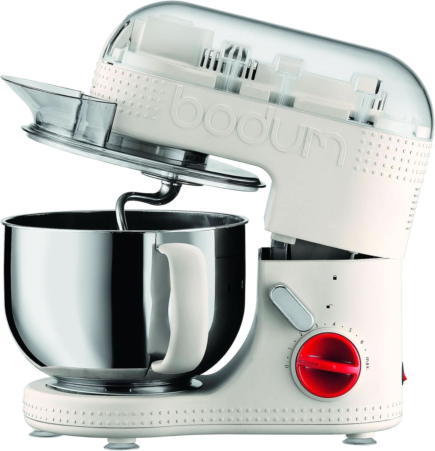 Bodum Bistro Elektrische Küchenmaschine, 4,7 L, 4,7 liter, Weiß Mother and Child Naty Shop