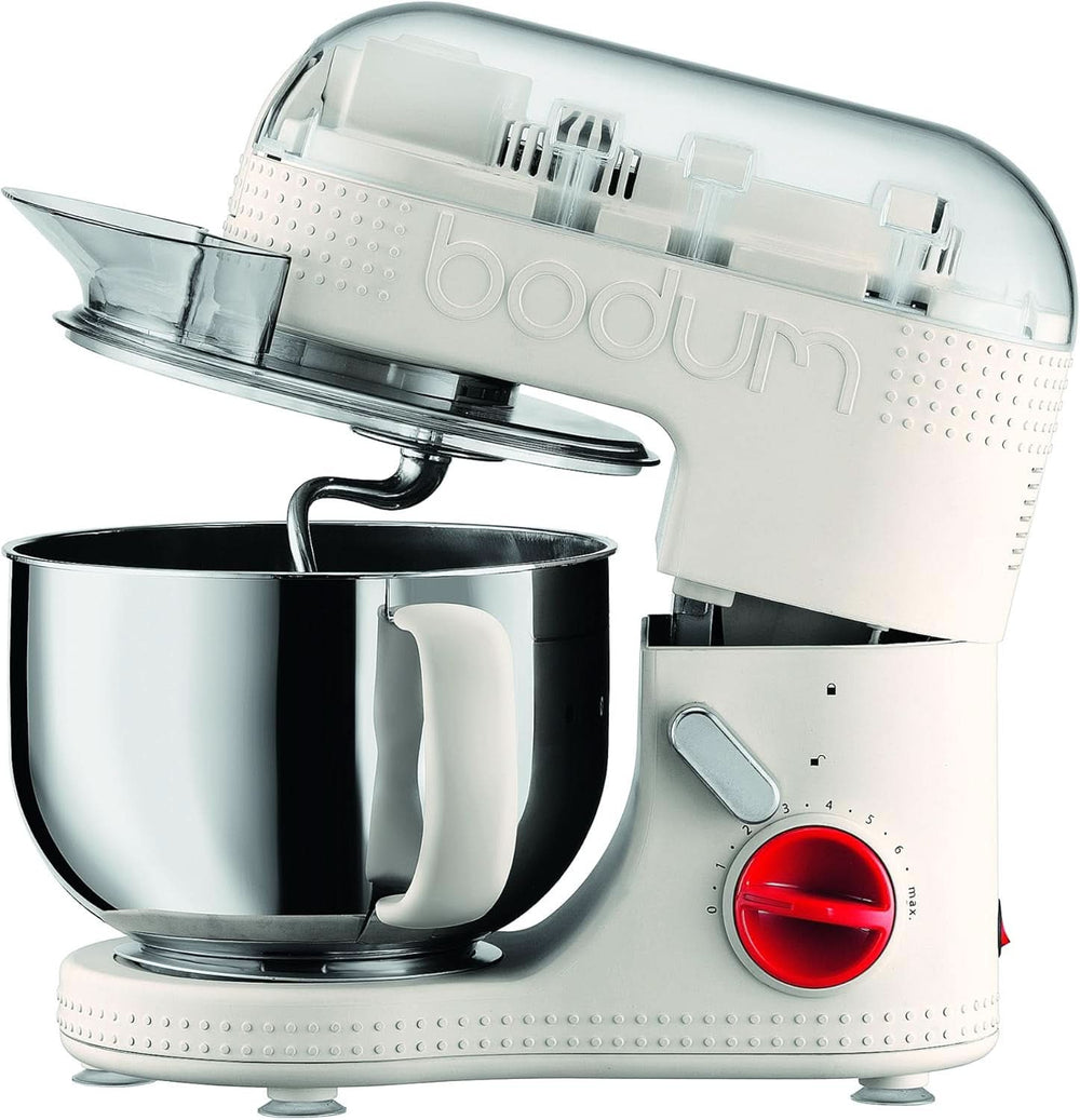 Bodum Bistro Elektrische Küchenmaschine, 4,7 L, 4,7 liter, Weiß Mother and Child Naty Shop