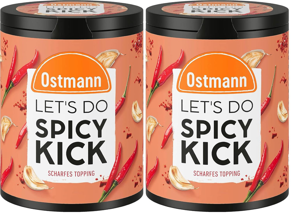 Ostmann Gewürze - Let's Do Avocado | Gewürzsalz für Avocado, Guacamole eller Bowls | Crunchy Topping med Gewürzen, Kräutern og schwarzem Sesam | 70 g i Metalldose genbrugsbar