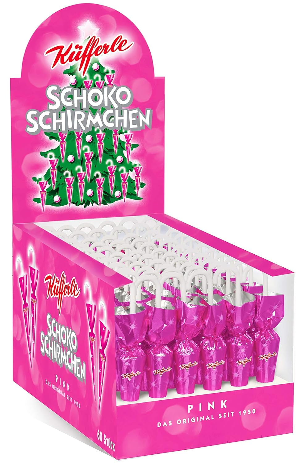 Chokoladeskygger Küfferle Polar Silver 810g (60 stk.)