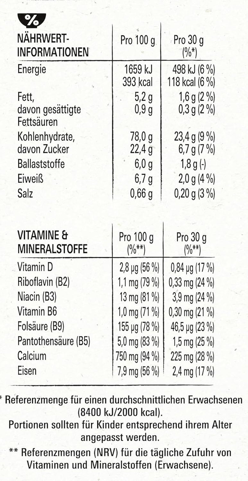 Nestlé Cookie Crisp (+20%), fuldkorns-morgenmadskiks til børn, pakke med 1 (1x450 g)