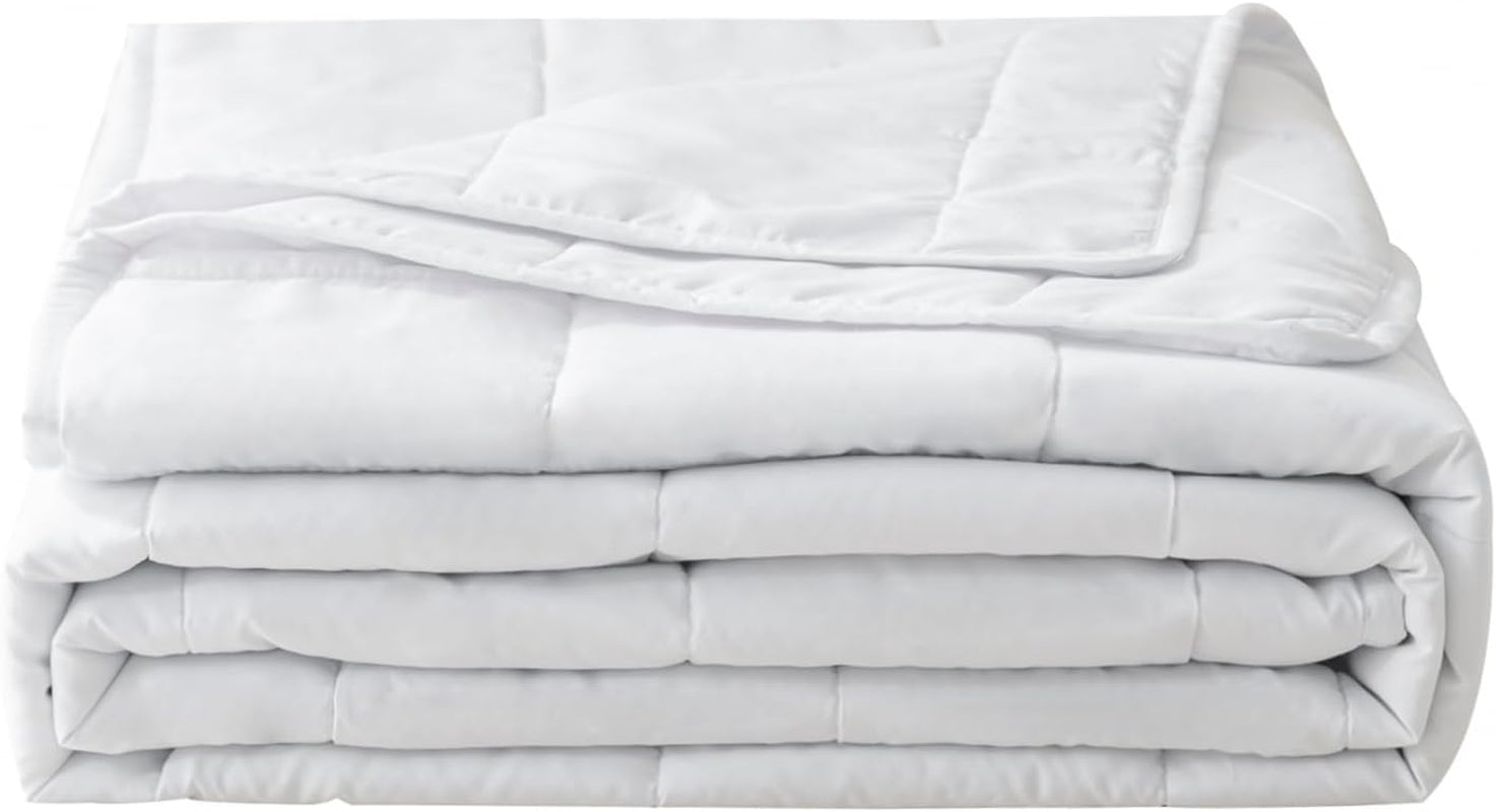 Plapumă de vară 155X220 Plapumă ușoară de vară 90 GSM plapume 155X220Cm cuvertură Plapumă subțire Utilizabilă fără capac Plapumă de răcire Soft Cosy Alb Plapumi si pilote Naty Shop Plapumă de vară 155X220 Cm