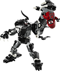LEGO Marvel Venom Mech vs. Miles Morales bevægelige actionfigurer til børn Spider-Man Sæt med Superhelte Duel Minifigurer Legetøjsgave til drenge og piger 6 år 76276 Byggesæt Besuche den LEGO-Store