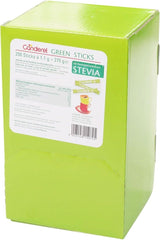 Hellma Canderel Green Stevia Sticks, 250 stevia-poser, 1,1 grams sachet Sweeteners Naty Shop