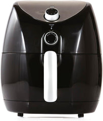 Tower T17021 varmluftfrituregryde, 60 minutters timer - 4,3L, 1500W Hvidevarer Naty Shop 4,3L Heißluftfritteuse, Schwarz