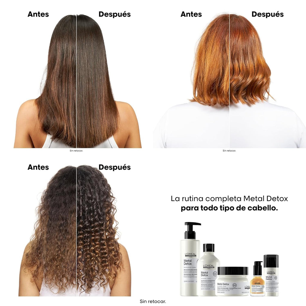 L'Oréal Professionnel Professional Mască de restructurare pentru toate tipurile de păr, ajută la repararea daunelor și restabilește rezistența părului, Absolut Repair Molecular, 150 ml Masca de par Naty Shop