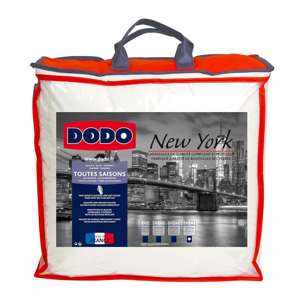Dodo L Quilt, Tempereret, Økologisk, 240 X 260 L, Til dobbeltseng | Quilt New York, Blødt, Ferskenskind, Kan maskinvaskes ved 40 °C Dyner og dyner Naty Shop