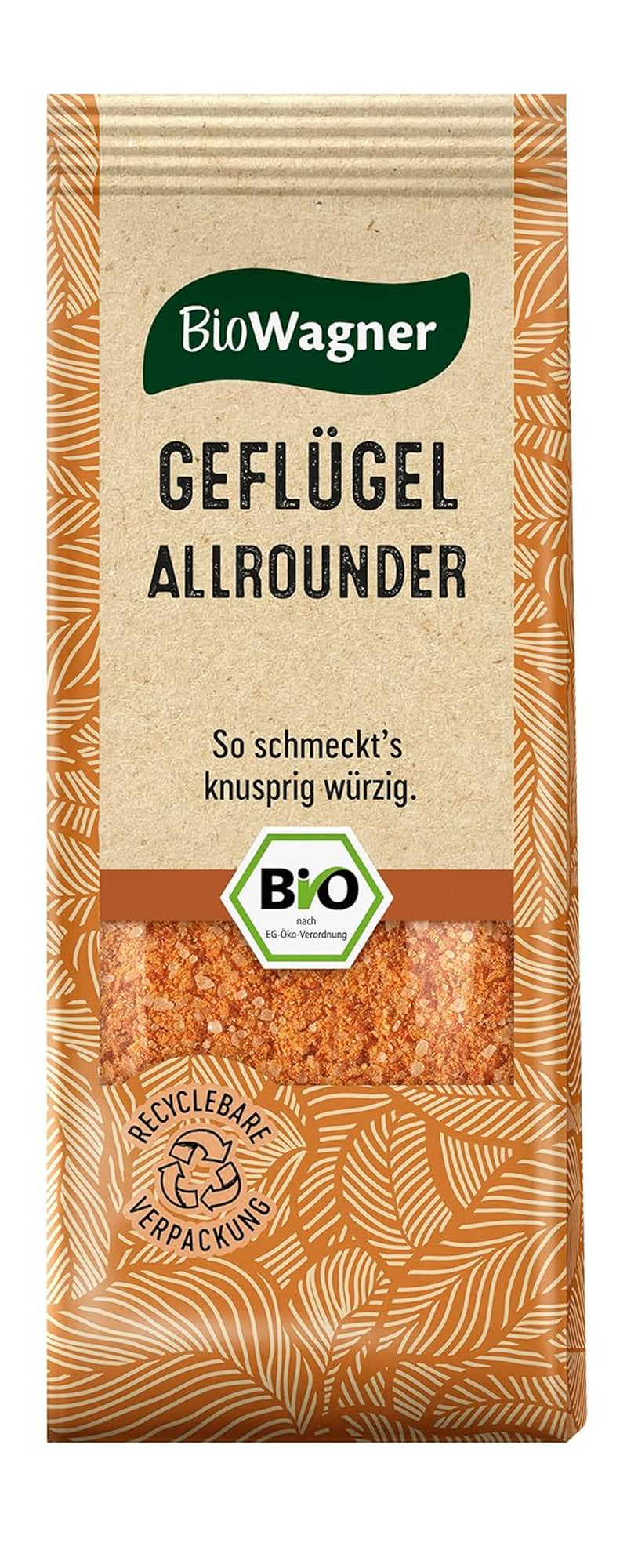 BioWagner - Bio Ras el Hanout, Gewürzmischung für orientalische und arabische Gerichte, ideel til Couscous, Tajine eller Hummus, naturbelagte Bio-Zutaten, genanvendelig Verpackung, 50 g