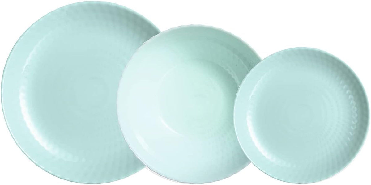 Pampille Turquoise Opal Veselă 18 bucăți - 6 persoane Seturi vesela masa Naty Shop Default Title