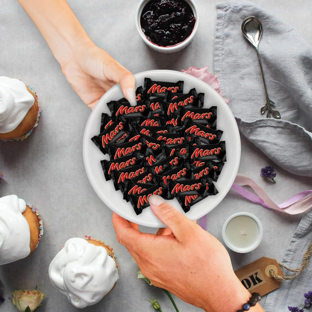 Mars Minis Chokoladebarer | Bulk pakke chokolade | Karamel | 150 x 18 g