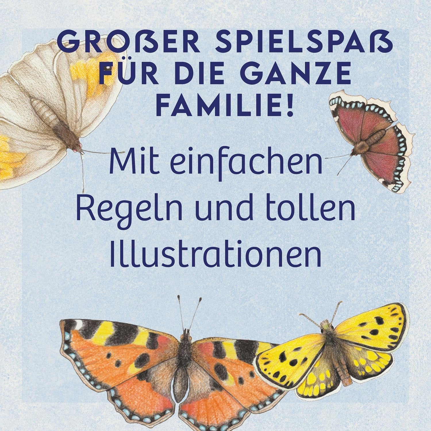 Kosmos 6848907 Kingdom of Flowers - En have fuld af sommerfugle Familiekortspil for alderen 10+ for 2-5 spillere