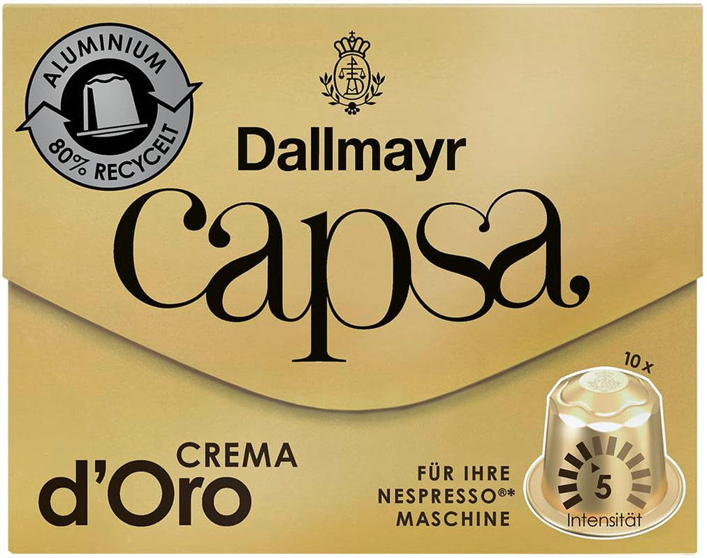 Capsa Lungo Crema d´Oro 10 Kapseln