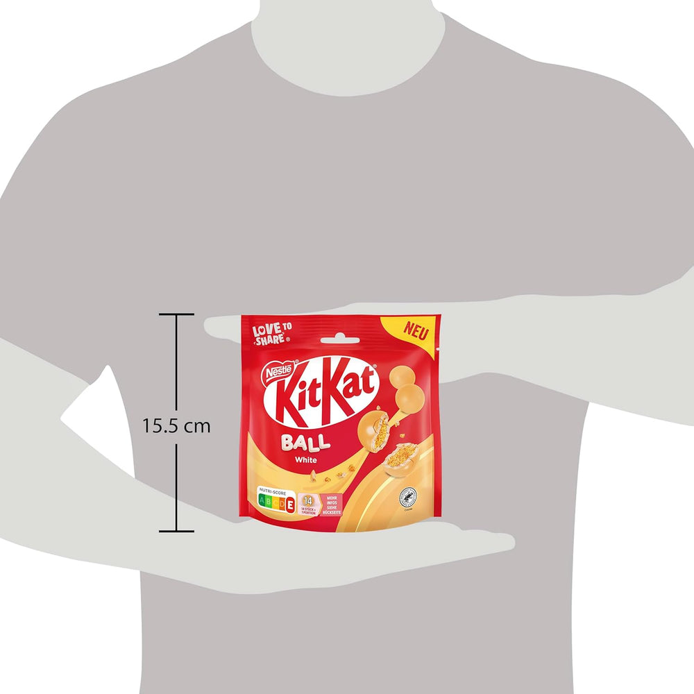 NESTLÉ hvide kugler, pakke med 1 (1 x 130g)