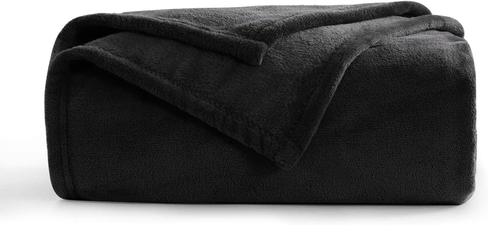 Aisbo Cuddly Blanket Fluffy Blanket Grey - Fleece Blanket 150X200 Cm XL Warm Sofa Blanket, Cosy Living Blanket Light Grey Soft As Living Room Blanket Couch Blanket For Winter Paturi si Cuverturi Besuche den Aisbo-Store Negru 150 X 200 Cm