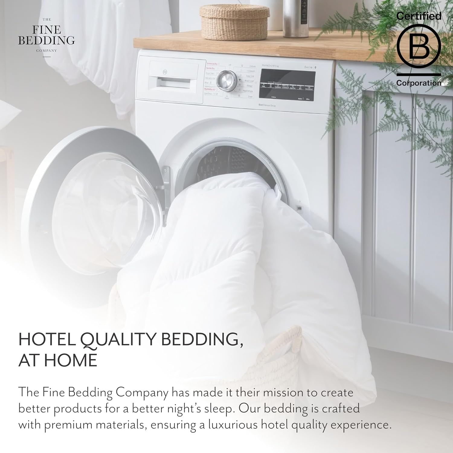 Plapumă dublă Spundown, 4.5 Tog, ușoară, hipoalergenică, caldă, lavabilă, plapumă de vară, pat dublu, calitate hotelieră de lux, cuvertură cu materialele noastre reciclate Plapumi si pilote Naty Shop