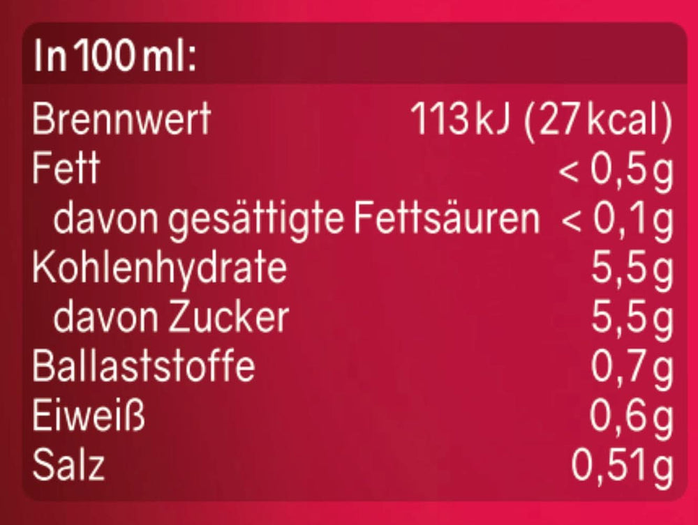 RABENHORST (6 x 700 ml) - Højkvalitets grøntsagsjuice fra forskellige grøntsager med en intens krydret smag Ikke-alkoholiske drikke Naty Shop