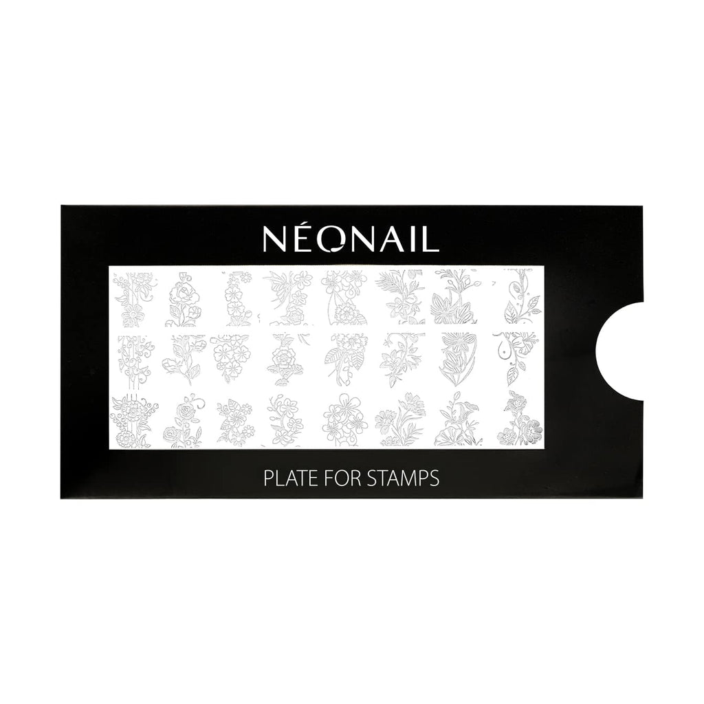 NÉONAIL Nagel Stempel Mit Schaber - Nägel Selber Machen - Nail Art Stamper - Nageldesign Für Nagel Schablone - French Nails Stempel - Silikon Nagelstempel