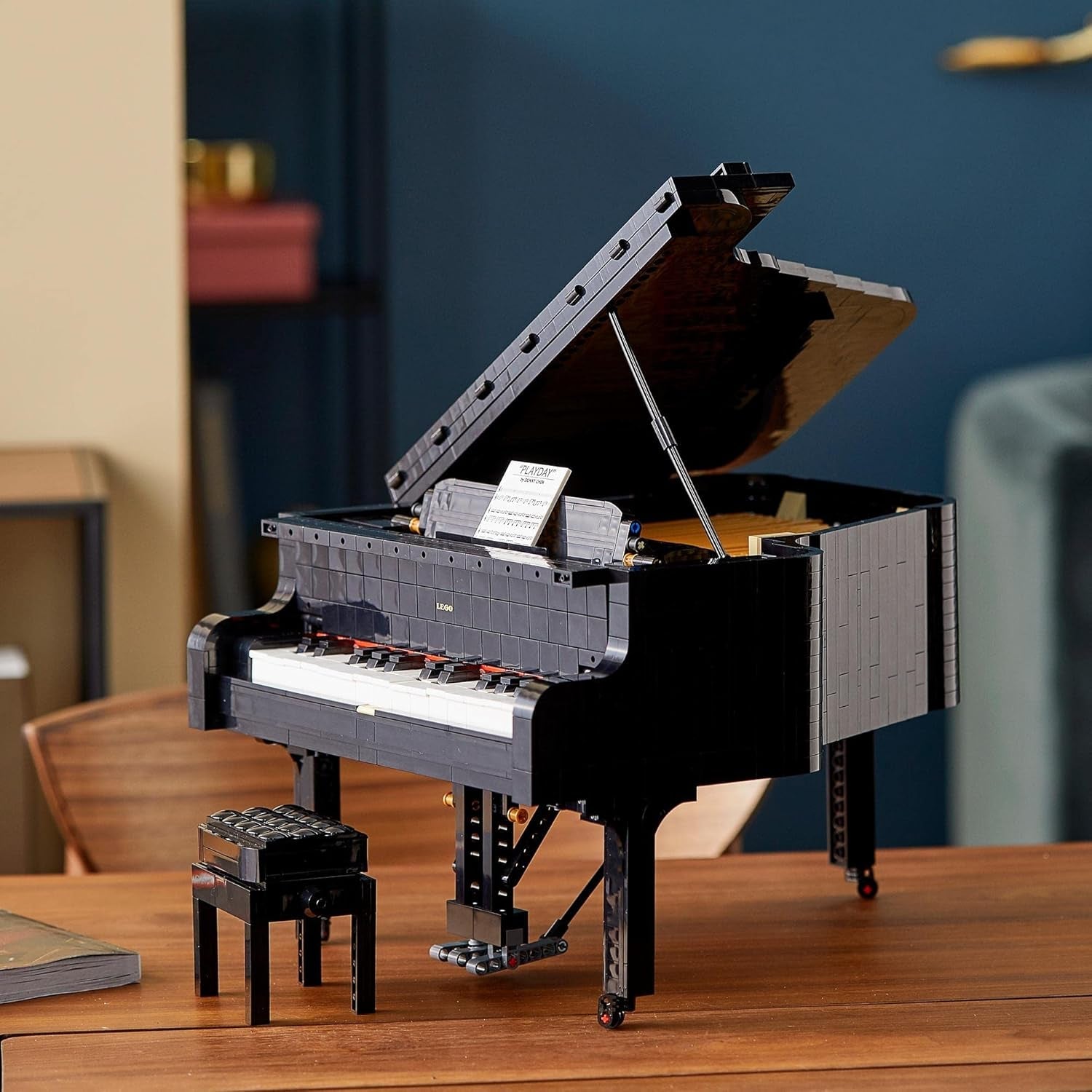 LEGO Ideas Concert Grand Piano (21323); Set de construcție; Propriul dvs. pian de concert; Proiect de modelare excelent pentru pianistul talentat, muzician, iubitor de muzică sau pasionat (3.662 piese) Seturi de constructie Besuche den LEGO-Store