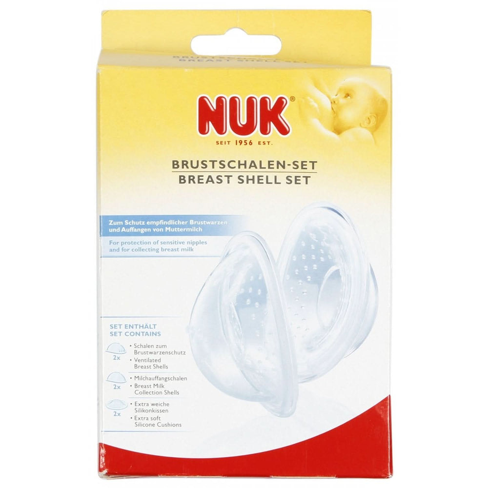 NUK Brustchalen-Set, 6-Teiliges Komplett-Set Tilbehør Mad og Amning Bebe Naty Shop