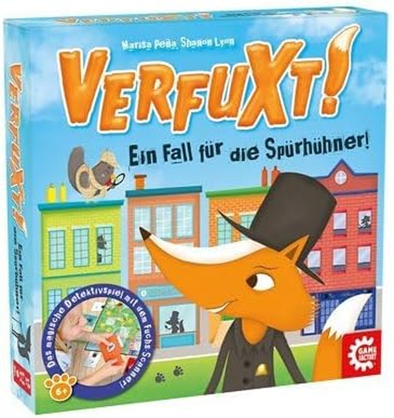 Game Factory 646255 Verfuxt, Detektivspil for børn fra 6 år og opefter, Børnespil