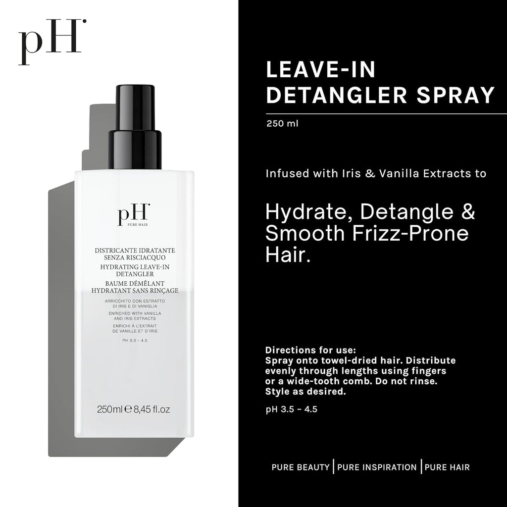 Produse pentru descurcarea parului fără clătire cu pH hidratant 250 ml Produse pentru descurcarea părului Naty Shop