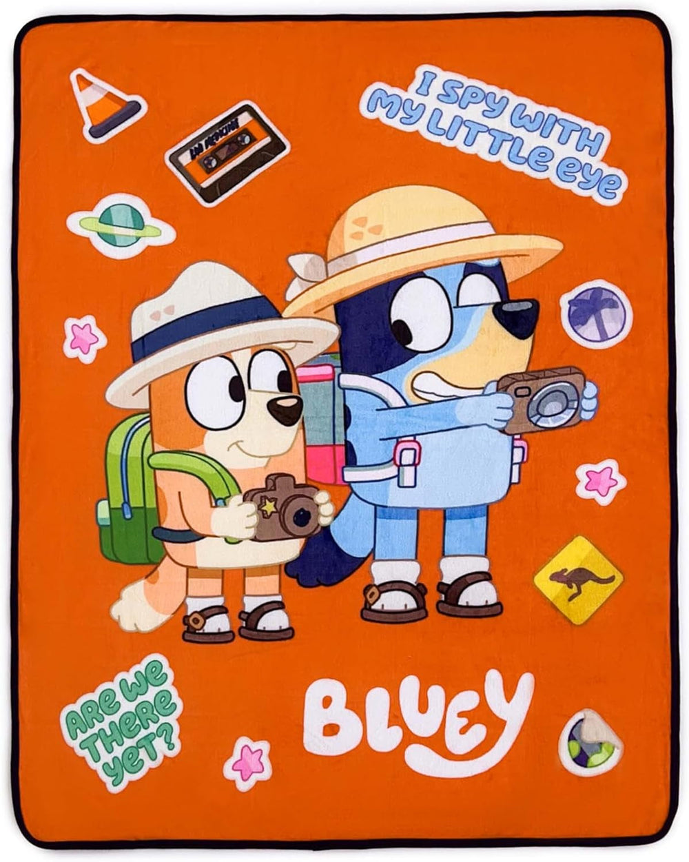 Northwest Bluey Silk Touch tæppe, 116,8 X 152,4 cm, Roadtrip Northwest senge og tæpper