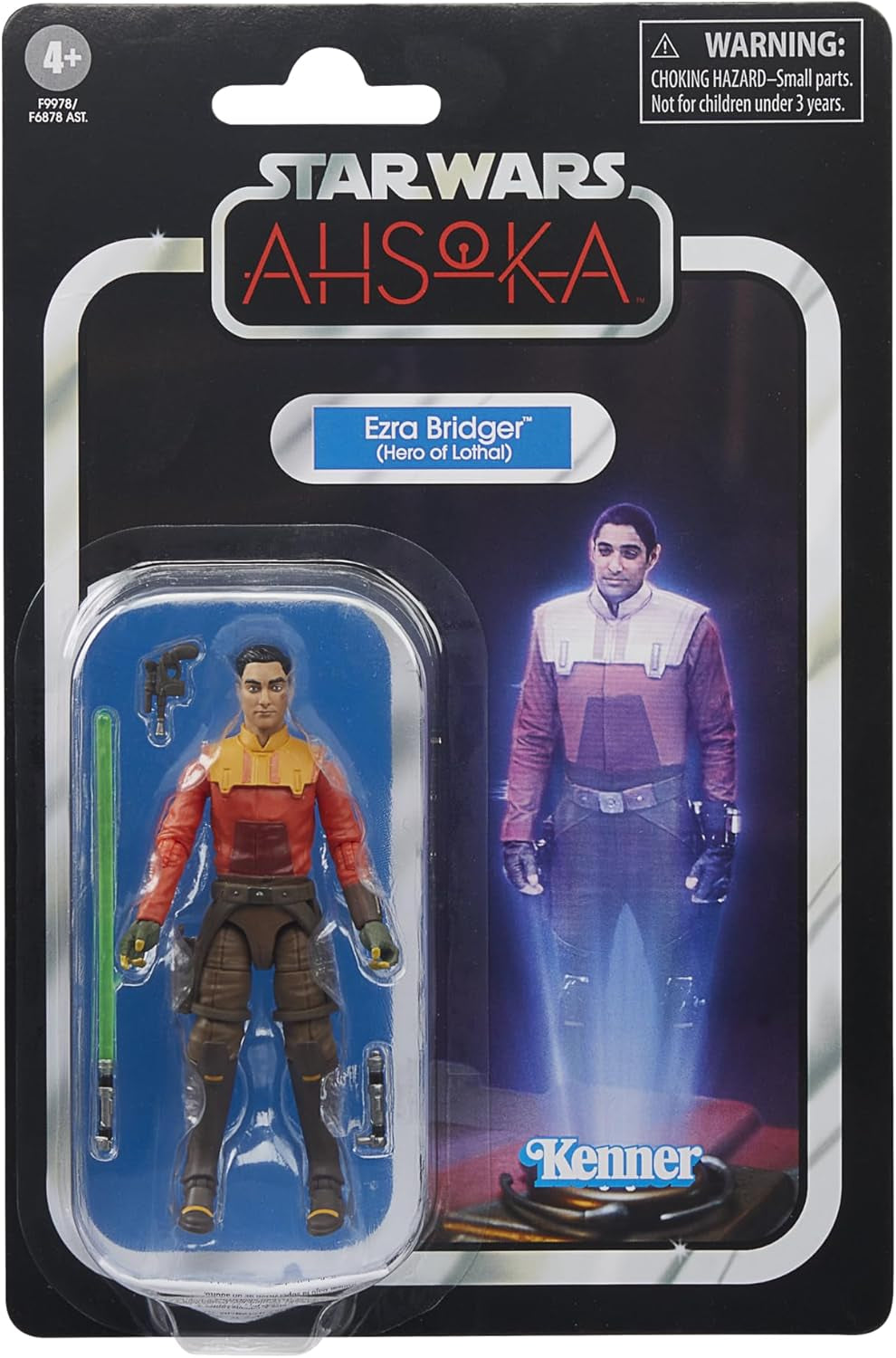 Star Wars Vintage Collection Ezra Bridger (Hero of Lothal), Star Wars: Ahsoka Action Figur, skala 9,5 cm Actionfigurer Naty Shop