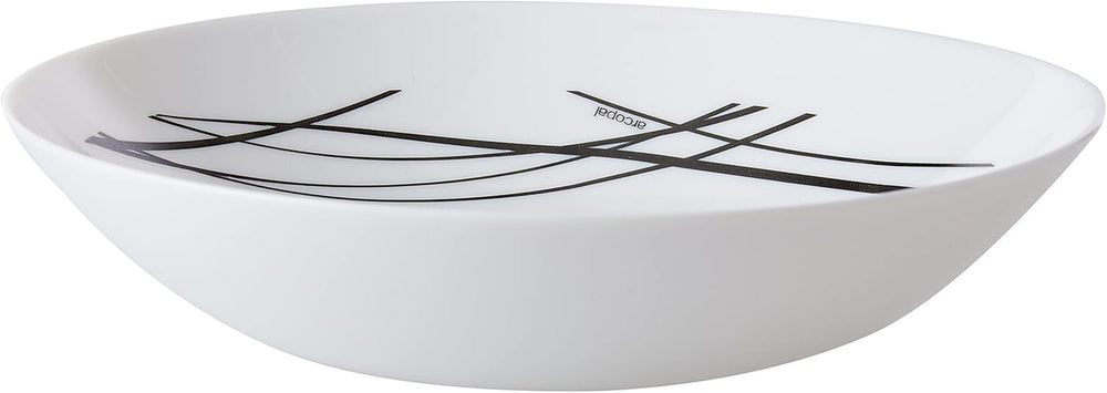 Luminarc Domitille Tafelservice, 18-Teilig, Opal, Keramik, Weiß Servicesæt Naty Shop