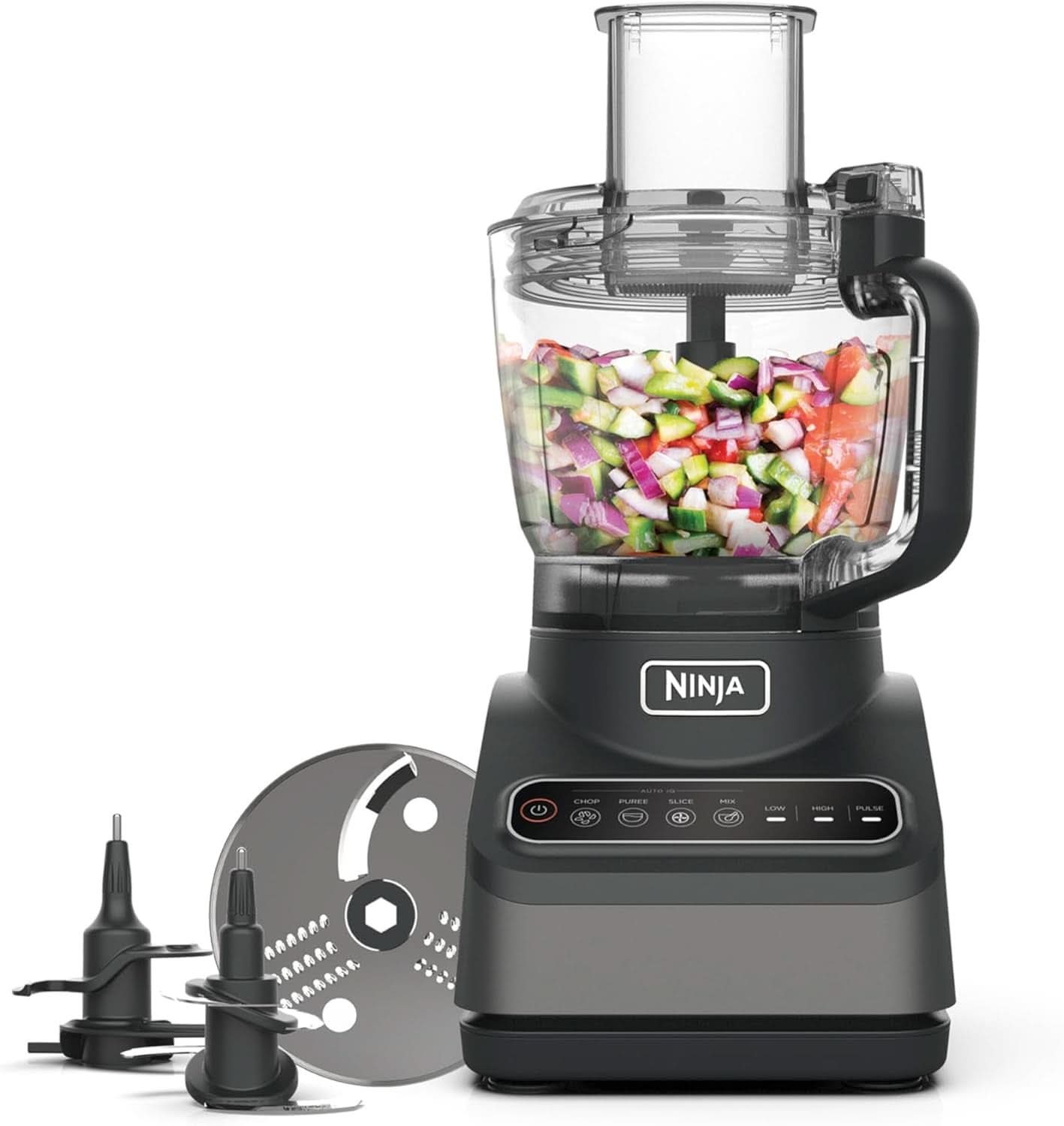 Foodprocessor Auto-IQ teknologi Ninja BN650EU, 850W, 2.1L, Black Naty Shop Foodprocessor