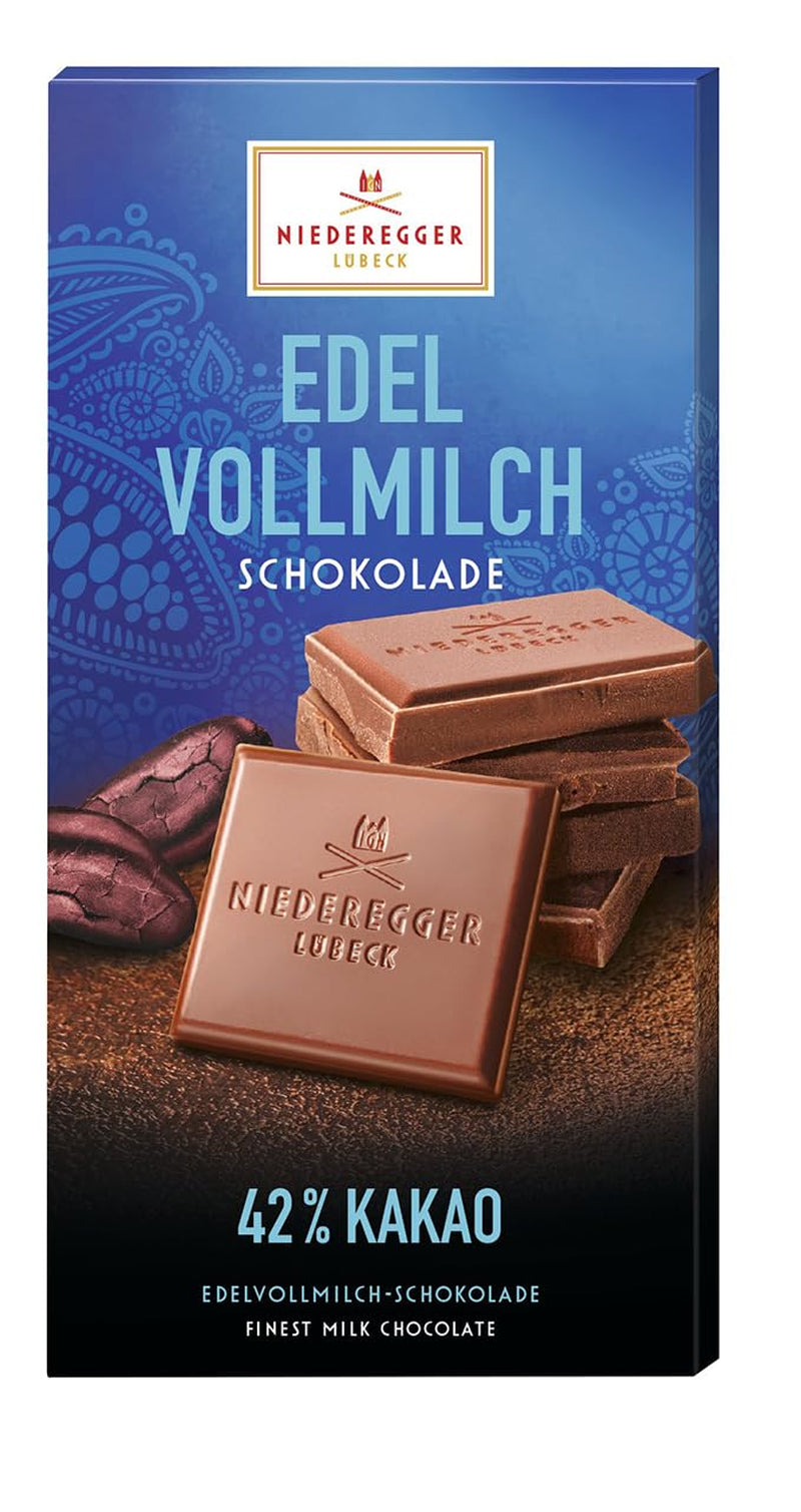 Niederegger premium mælkechokolade 100g