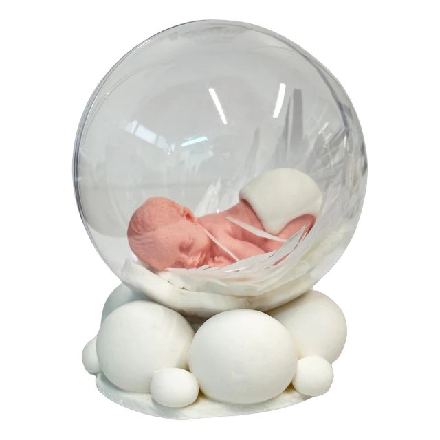 Spiselig dekoration, dåb, dreng