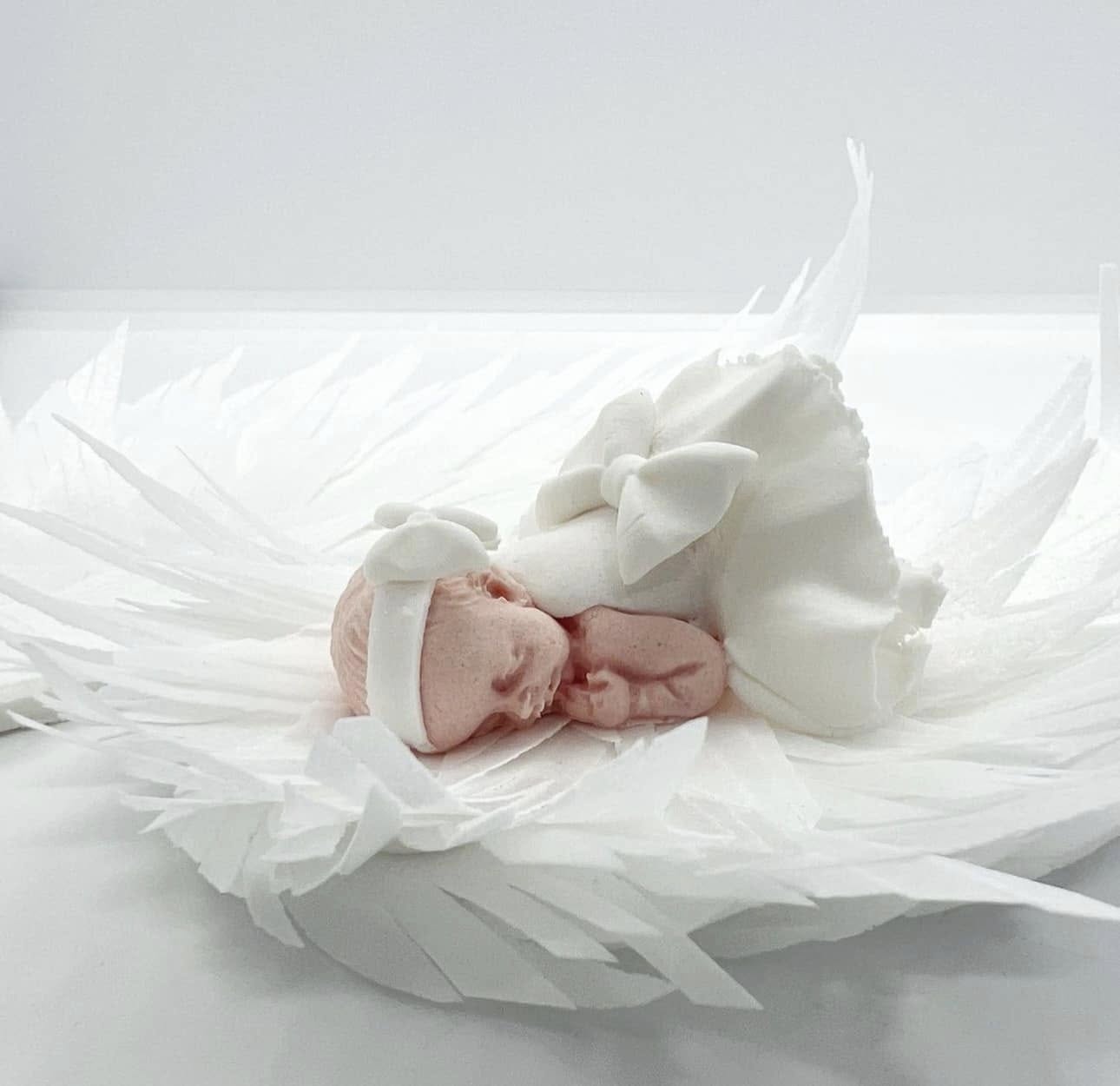 Spiselig dekoration, Dåb, Pige