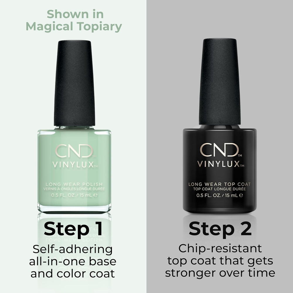 CND Vinylux - Langtidsholdbar neglelak - Klassisk neglelak - Forgyldt salvie #433 15 ml